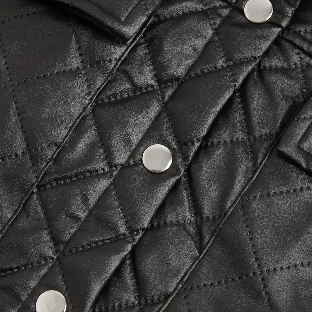 Faux Leather Vest - Picture 2 of 3